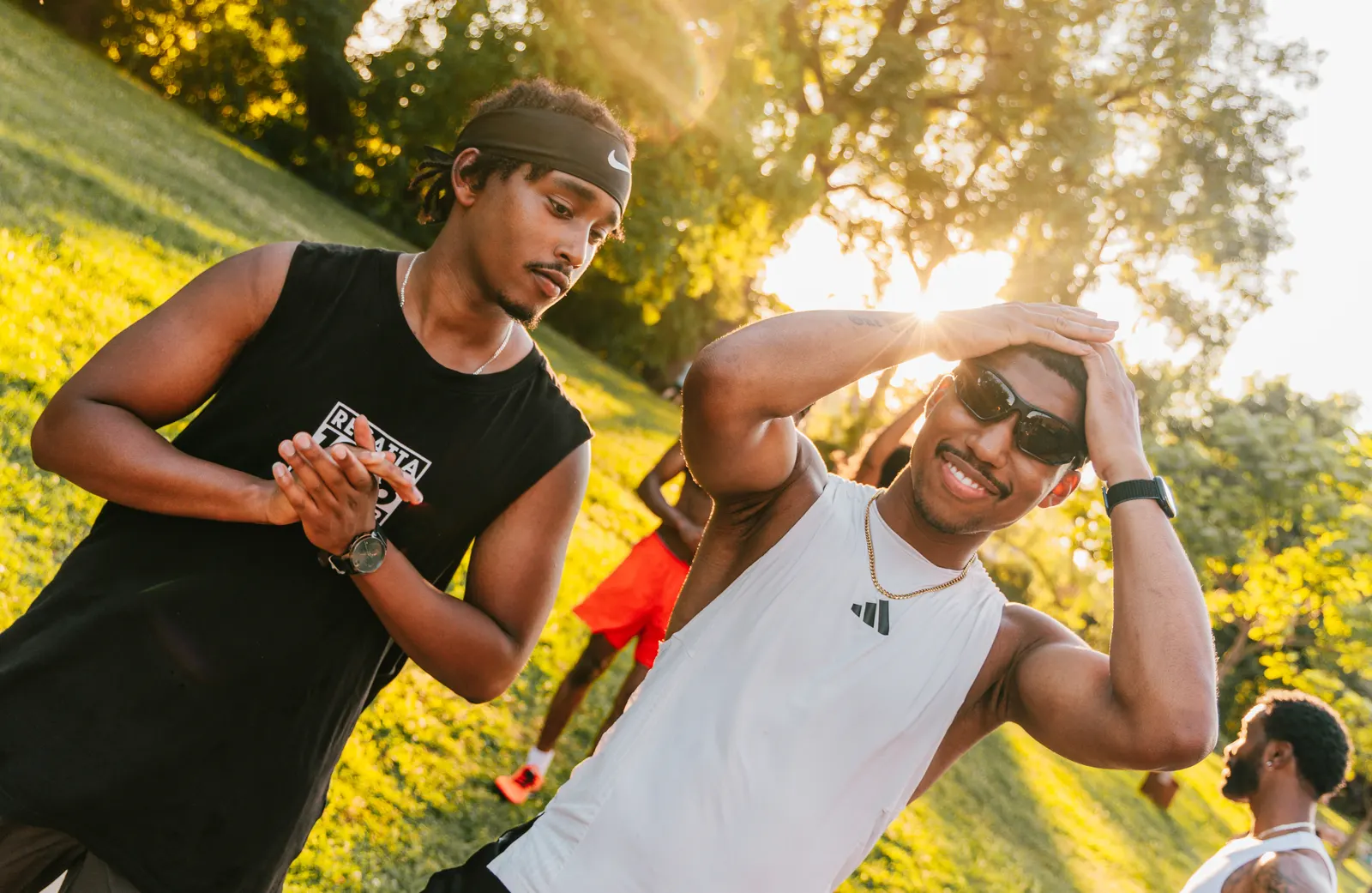 Selam Run Club members gathered together at a community run